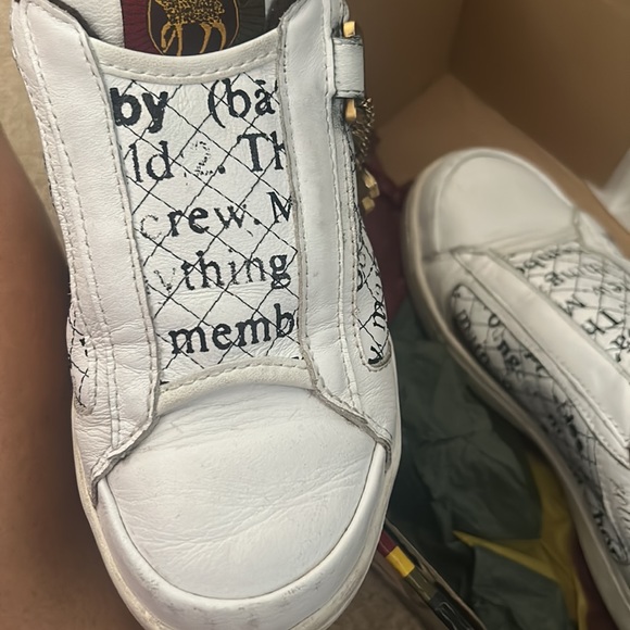 Gwen Stefani L.A.M.B. White tennis shoes - Picture 4 of 11